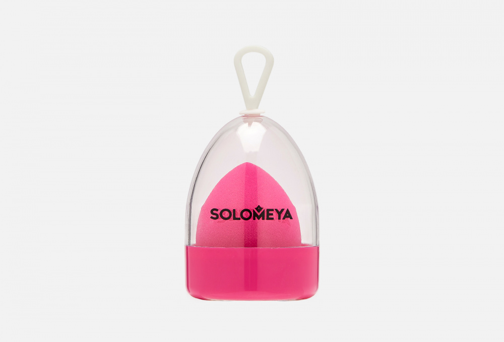 Спонж для макияжа SOLOMEYA, цвет розовый - фото 1