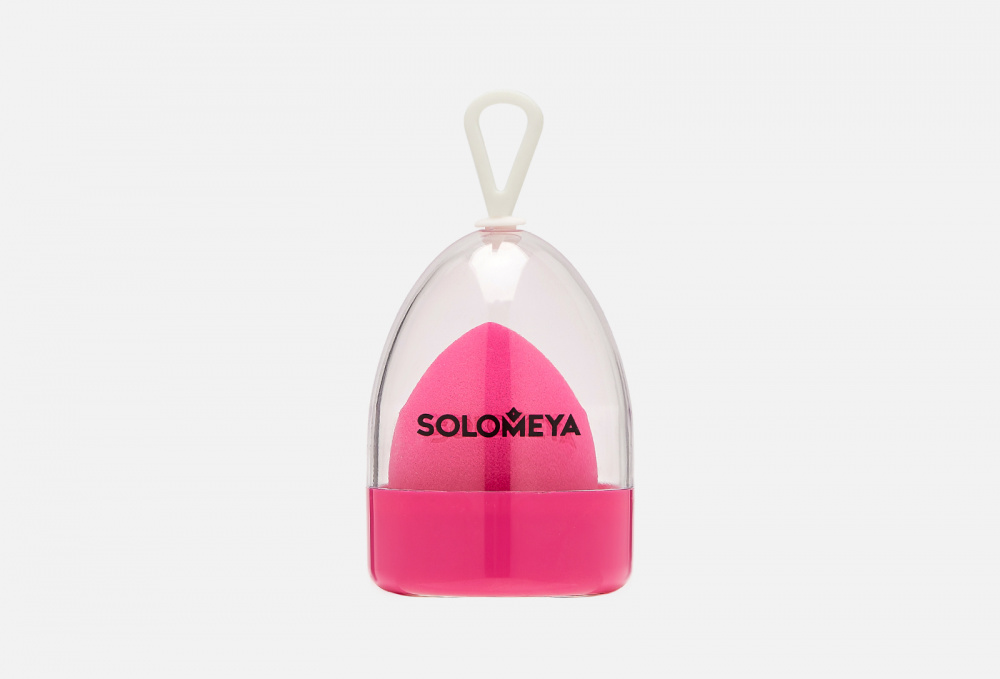 Спонж для макияжа SOLOMEYA Flat End Blending Sponge 1