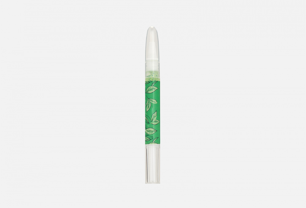 Гель 2в1 для укрепления ногтей и питания кутикулы SOLOMEYA With Green Tea In Pencil 2 мл