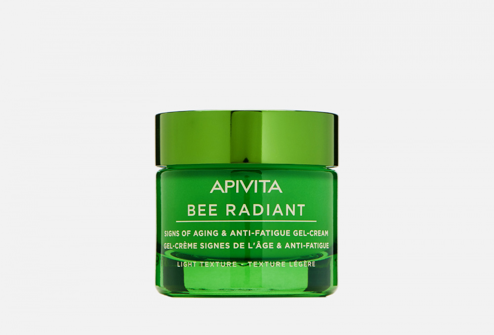Гель-крем против признаков старения и усталости кожи с легкой текстурой APIVITA Bee Radiant 50