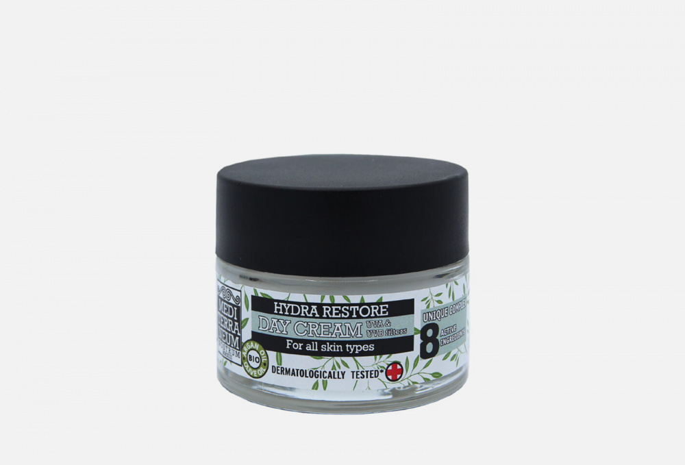 Восстанавливающий и увлажняющий дневной крем для лица с uva и uvb фильтрами NOSTRUM Hydra Restore Day Cream Uva-uvb Filtres 50 мл