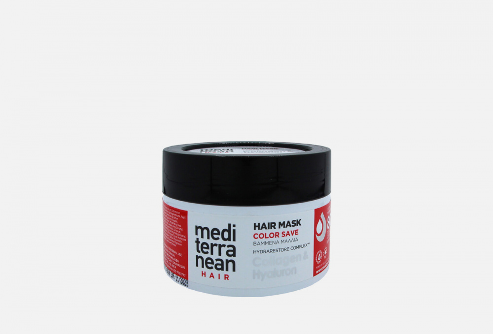 Маска для окрашенных волос MEDITERRANEAN Save Collagen & Hyaluron 250 мл