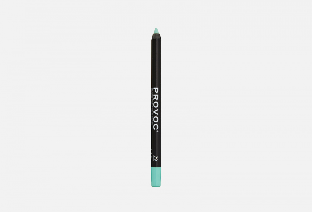 Водостойкий карандаш-подводка для глаз PROVOC, цвет зеленый - фото 1