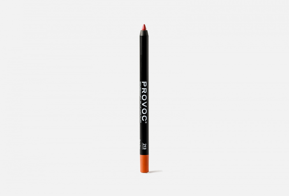 Гелевый карандаш для губ PROVOC, цвет красный - фото 1