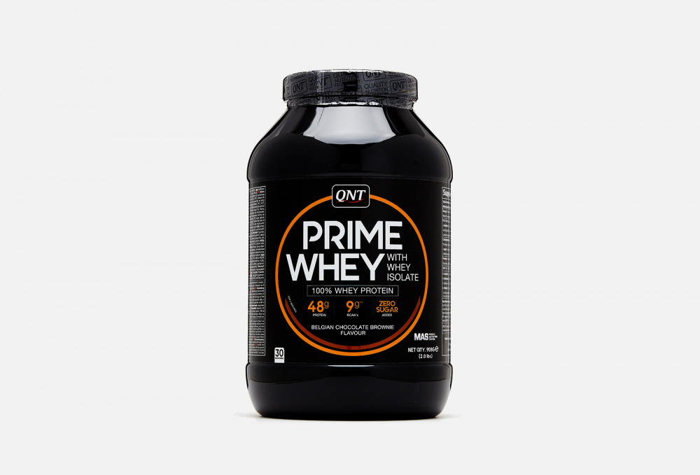 Протеин со вкусом Бельгийского шоколада QNT Prime Whey 907 г