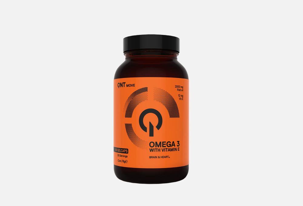 Жирные кислоты QNT Omega 3 (1000 Mg) 59 шт