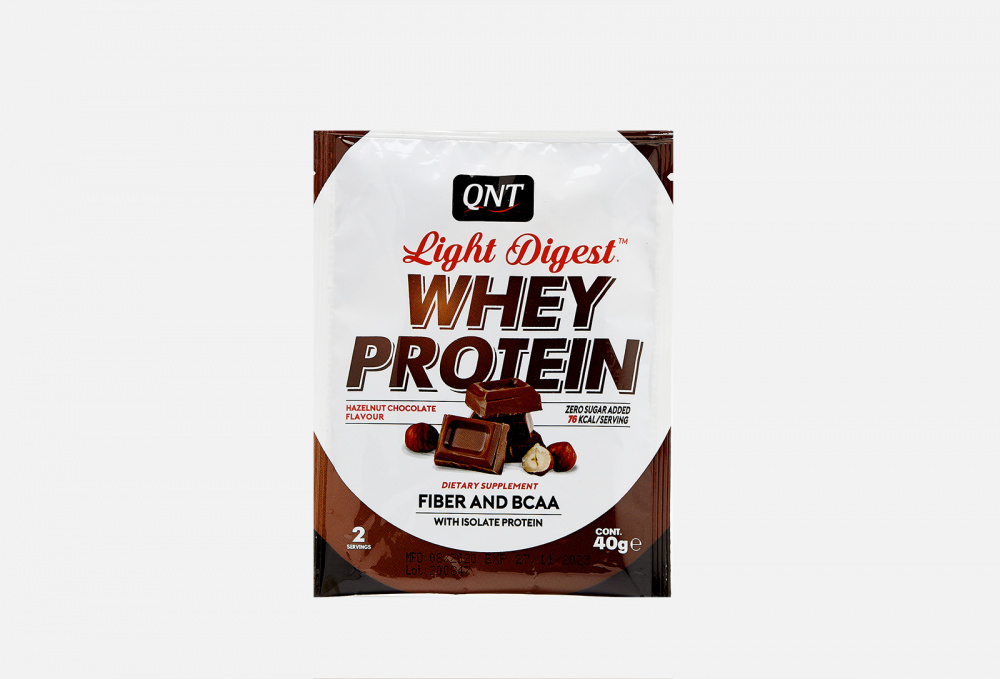 Протеин со вкусом Шоколад-лесной орех QNT