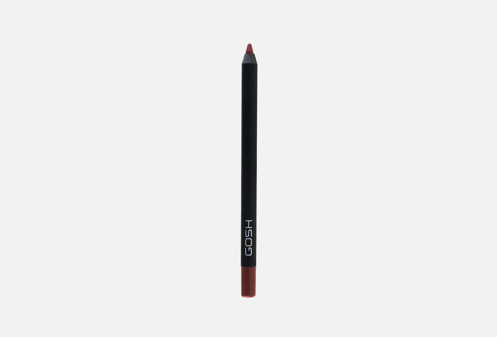 Водостойкий карандаш для губ GOSH, цвет красный