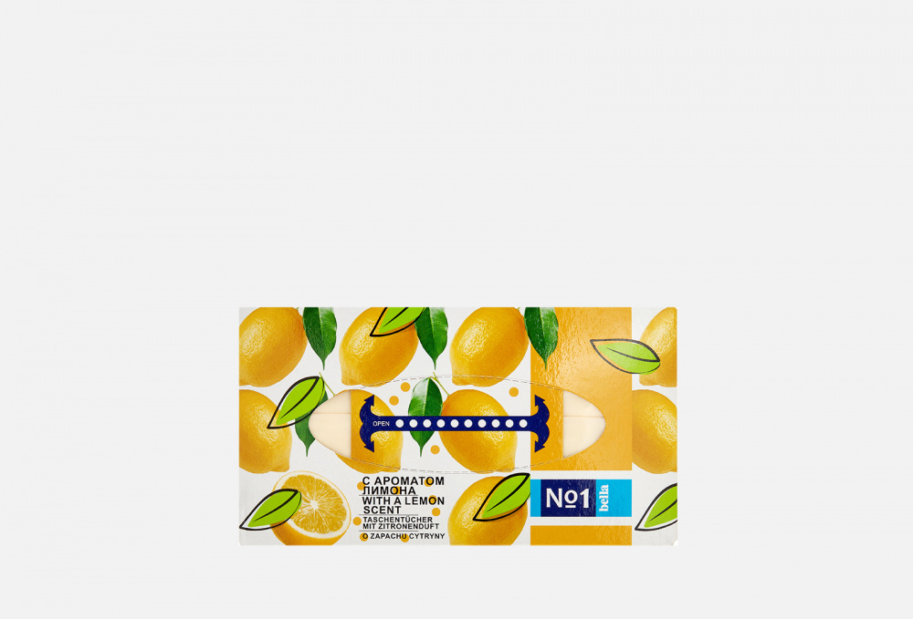 Платочки универсальные BELLA Запахом Лимона 150 шт