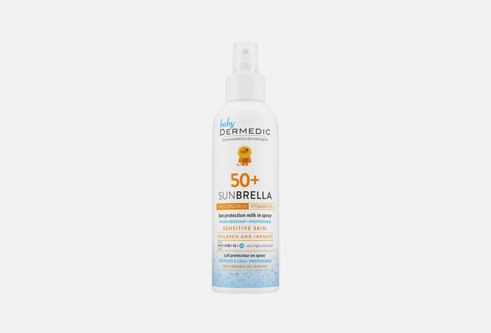 фото Солнцезащитное молочко-спрей spf50 dermedic