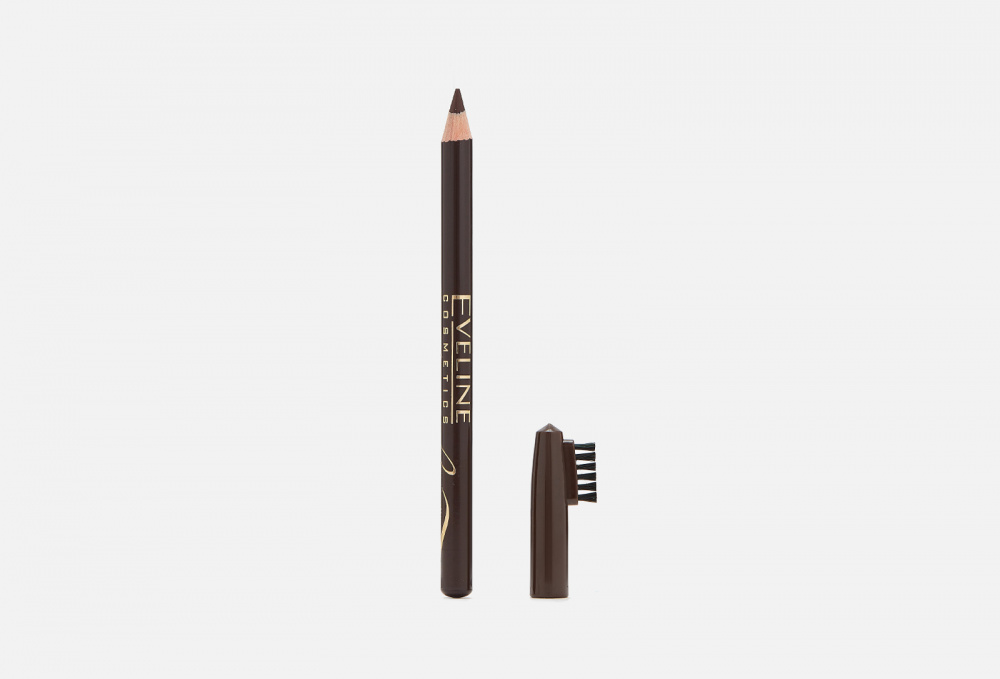 Контурный карандаш для бровей EVELINE, цвет коричневый