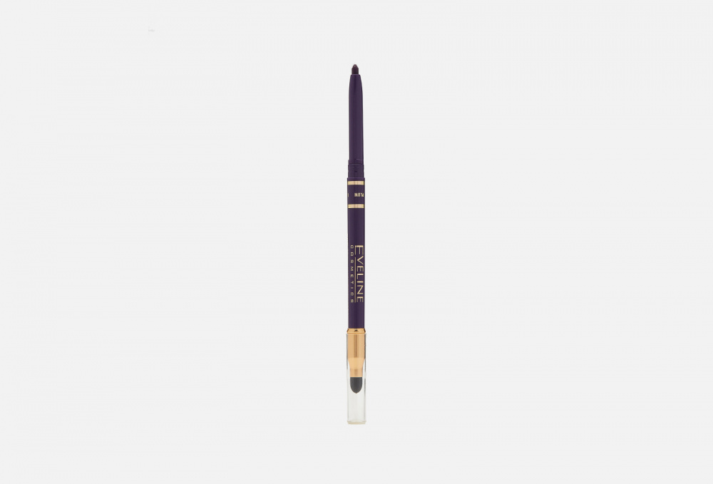 Автоматический карандаш для глаз с растушевкой EVELINE, цвет фиолетовый - фото 1