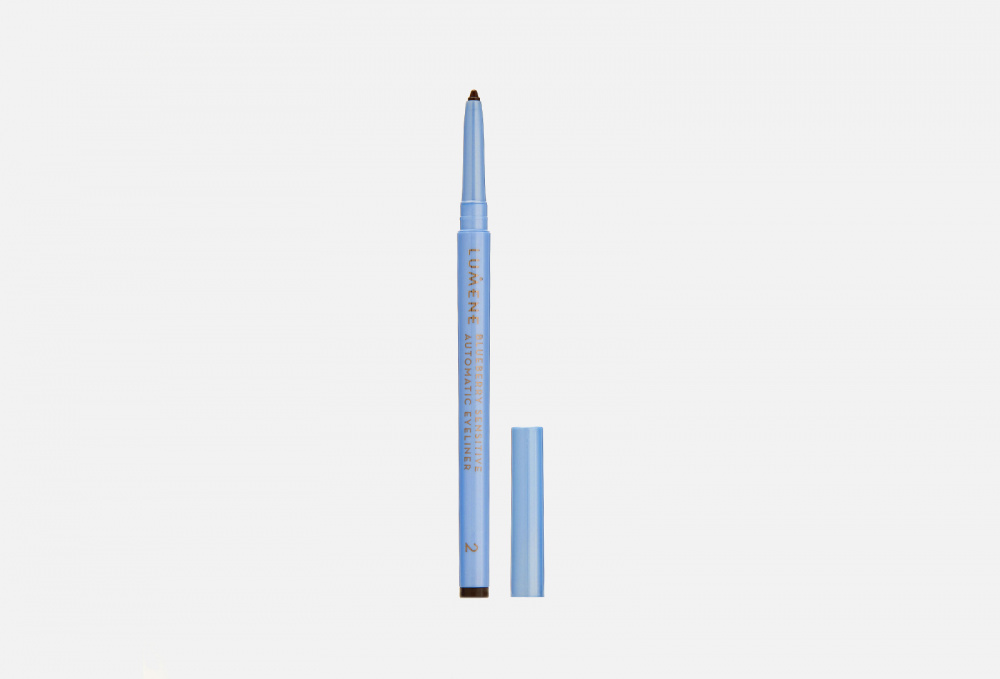 Автоматический карандаш с черникой для чувствительных глаз LUMENE, цвет коричневый - фото 1