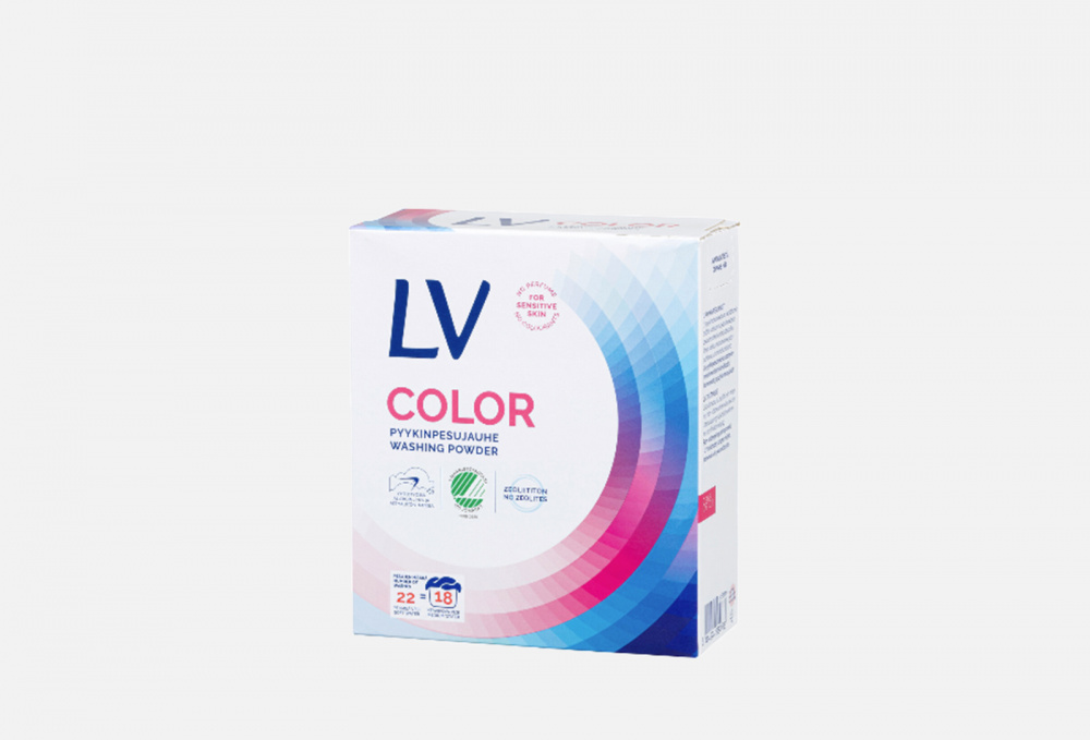 Концентрированный стиральный порошок для цветного белья LV Color 750 гр
