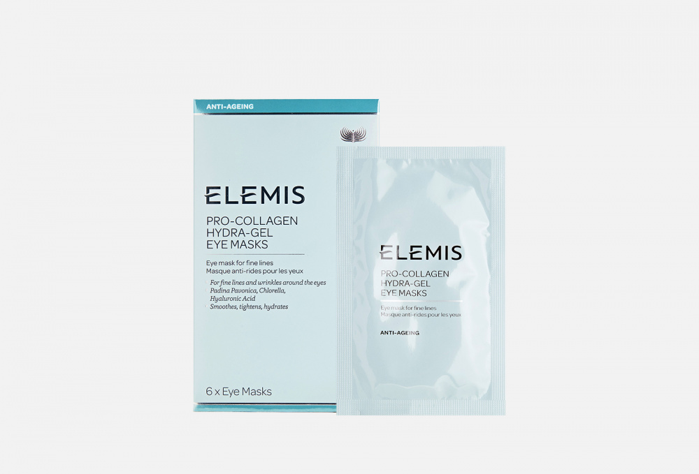 Лифтинг-патчи для контура глаз (6 пар) ELEMIS Pro-collagen 12 мл elemis pro collagen dream team trio set