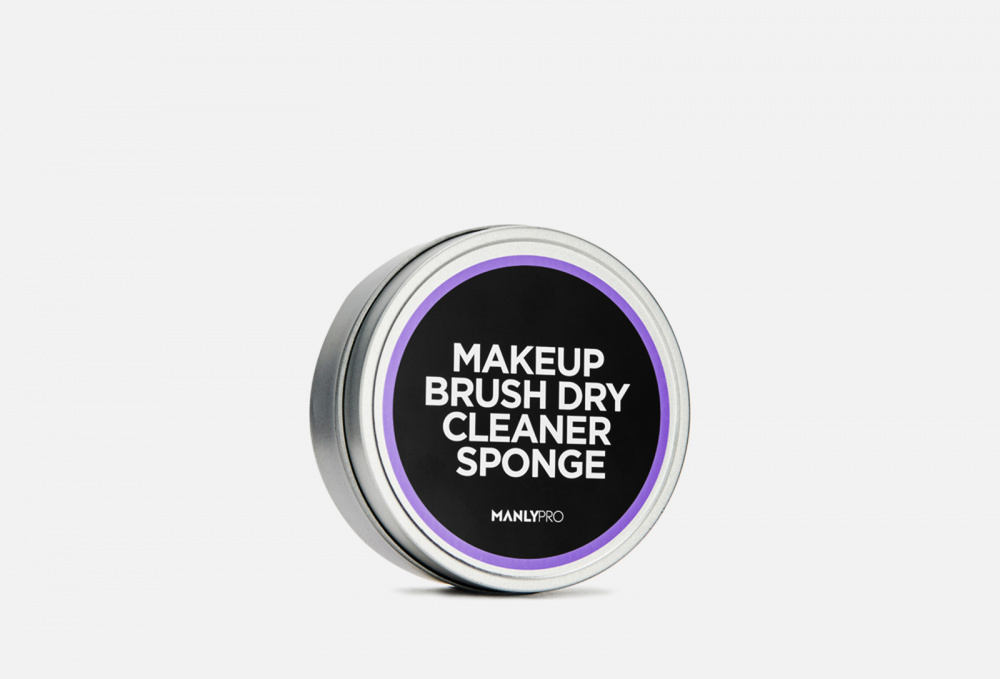фото Губка для сухой чистки макияжных кистей manly pro