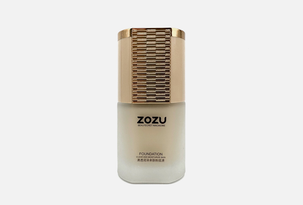 Увлажняющий тональный крем для лица ZOZU, цвет бежевый - фото 1