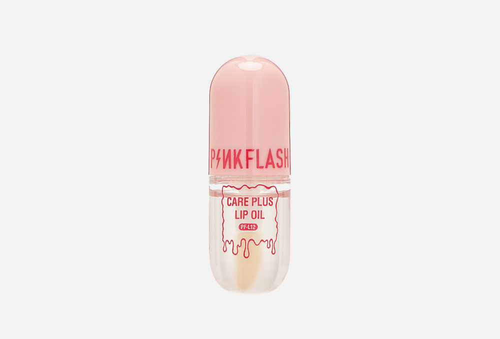 Ухаживающее масло для губ PINK FLASH, цвет розовый - фото 1