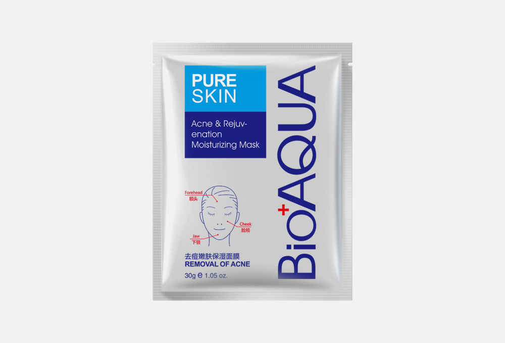 Увлажняющая тканевая маска для лица BIOAQUA Effect Of Removing Skin Defects 30 гр