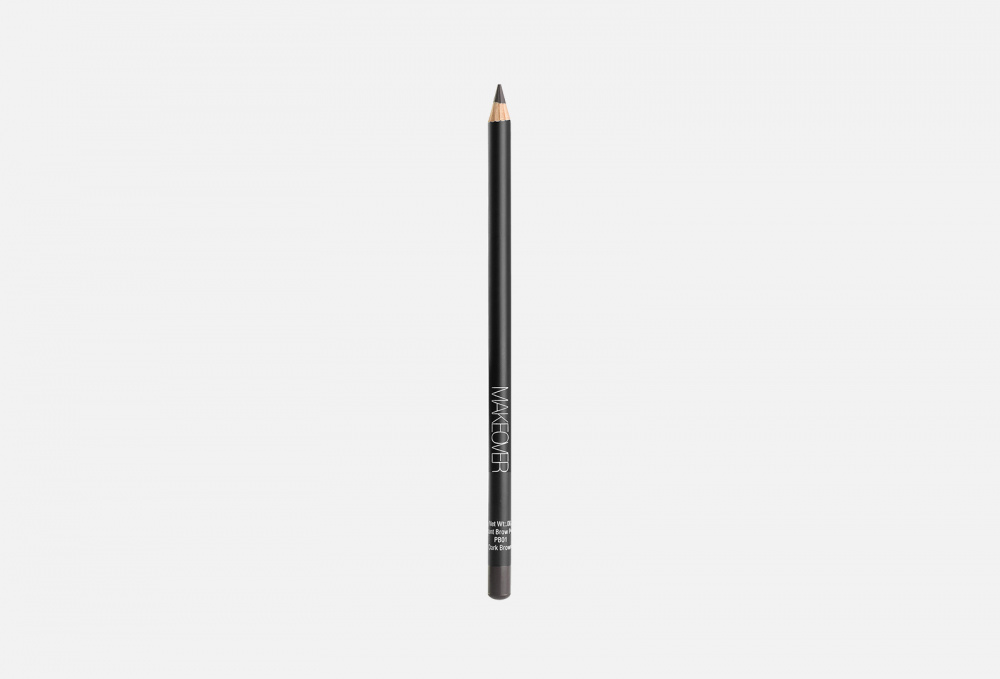 Устойчивый карандаш для бровей MAKEOVER PARIS, цвет коричневый