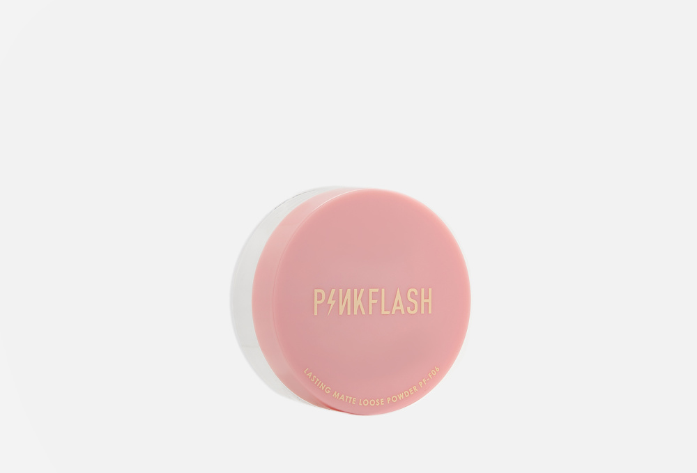 фото Матирующая рассыпчатая пудра для лица pink flash