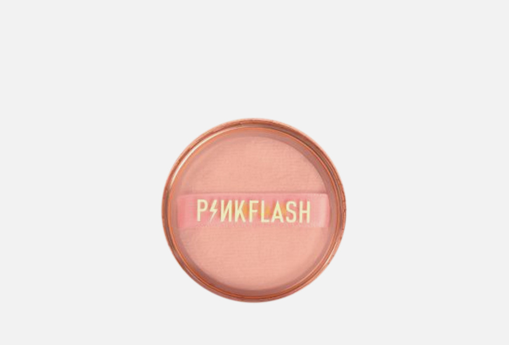 фото Матирующая рассыпчатая пудра для лица pink flash