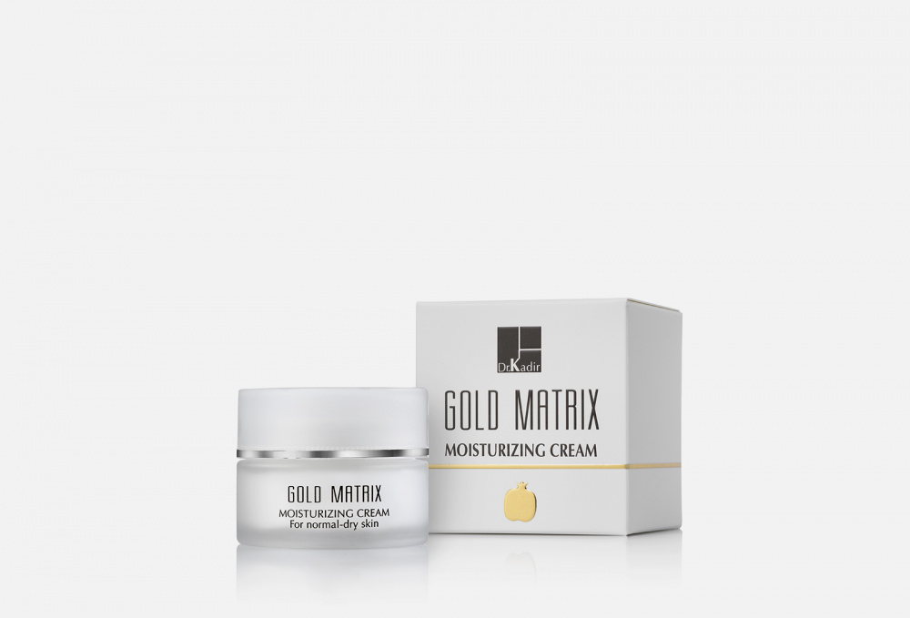 Увлажняющий крем для нормальной и сухой кожи DR. KADIR Gold Matrix Moisturizing Cream 50 мл
