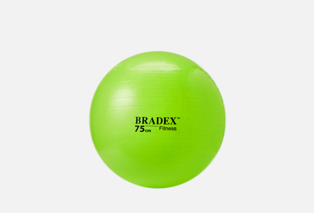 Мяч для фитнеса BRADEX Fitness Ball fitbol-75 Bradex Sf 0721 With A Pump, Light Green 1 шт