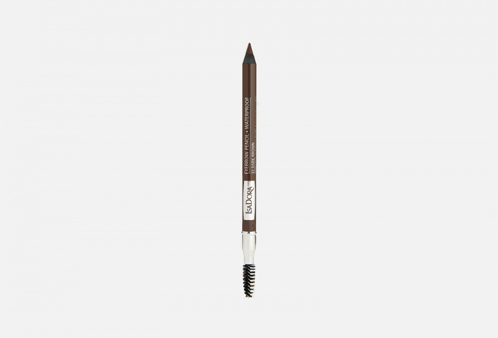 Водостойкий карандаш для бровей с щеточкой ISADORA, цвет коричневый - фото 1