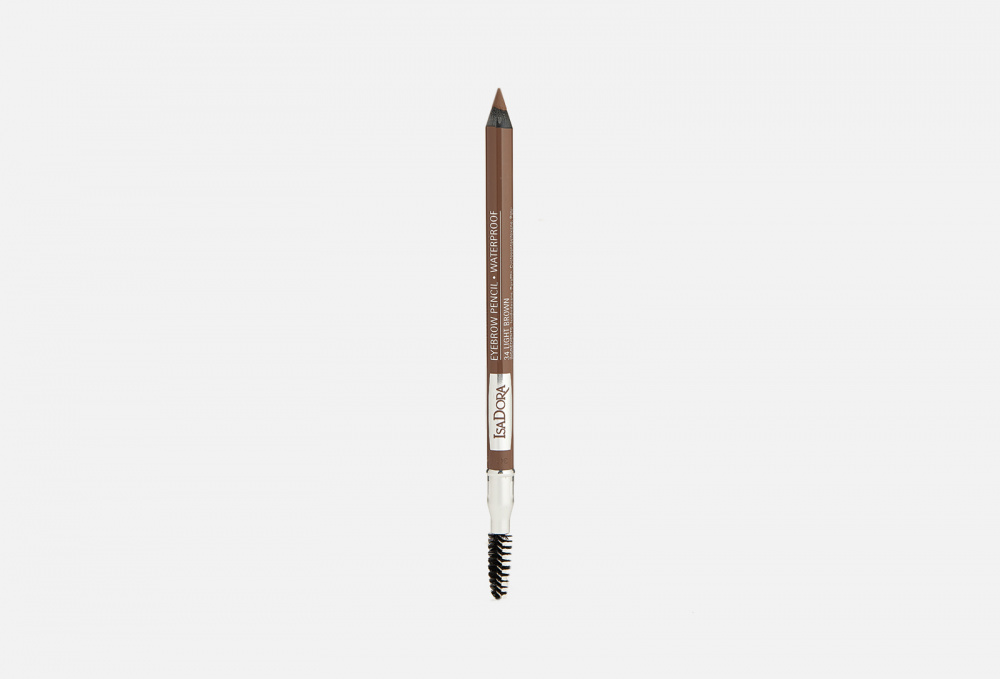 Водостойкий карандаш для бровей с щеточкой ISADORA, цвет коричневый