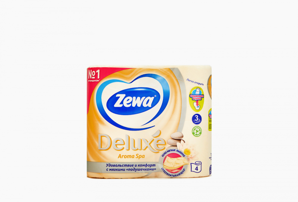 Туалетная бумага, 3 слоя ZEWA - фото 1