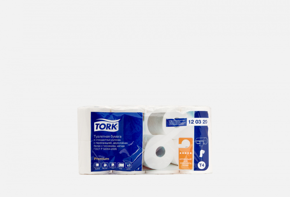 Туалетная бумага TORK Premium 8 шт