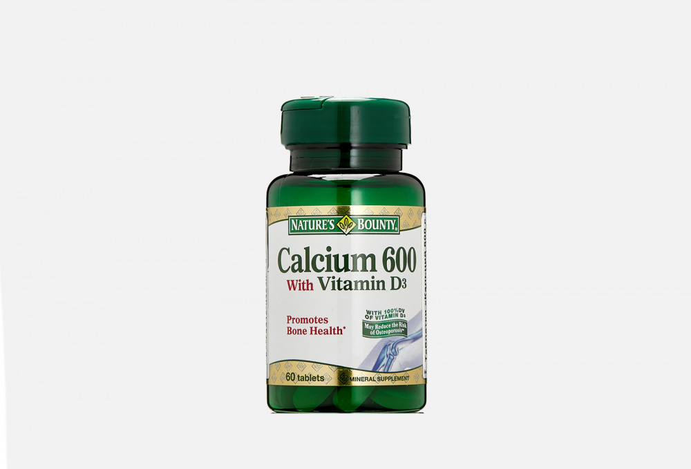 Биологически активная добавка в таблетках Кальций с витамином d NATURE’S BOUNTY