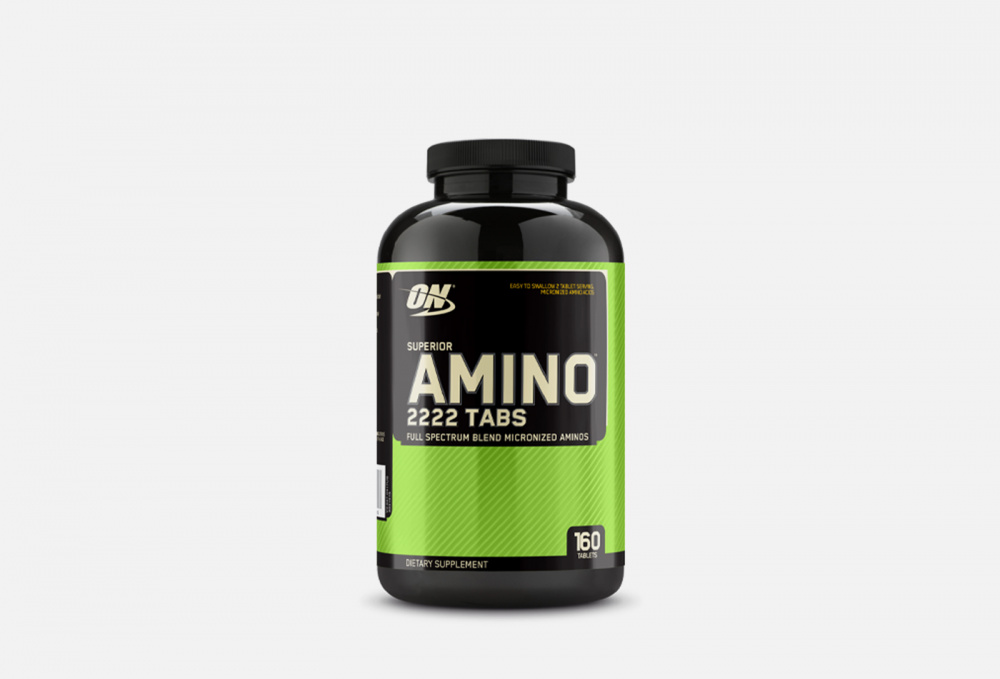 Комплекс аминокислот в таблетках OPTIMUM NUTRITION Super Amino 2222 160 мл 500g branch chain amino acid sports nutrition bodybuilding bcaa free shipping