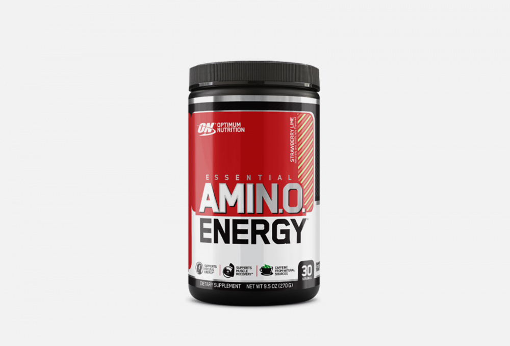 Комплекс аминокислот OPTIMUM NUTRITION Essential Amino Energy Strawberry Lime 270 гр