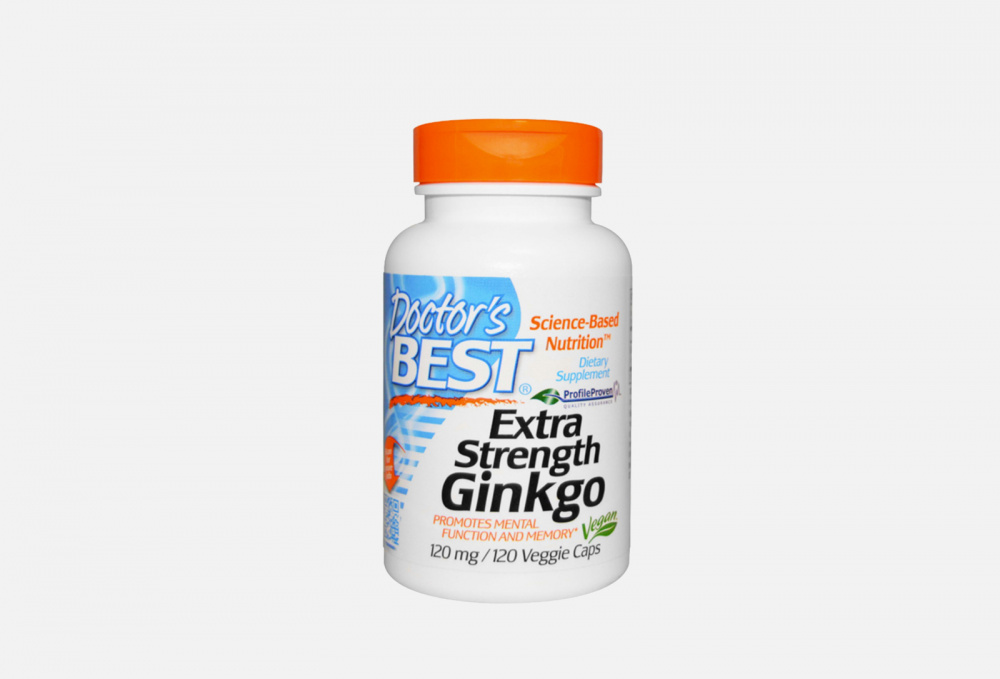 Биологически активная добавка DOCTORS BEST Extra Strength Ginkgo 120 мл