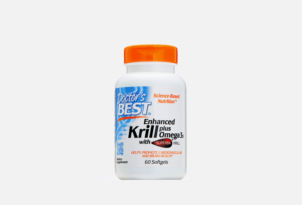 Омега 3 DOCTORS BEST Krill Plus With Omega 3 1720 Мг 60 шт