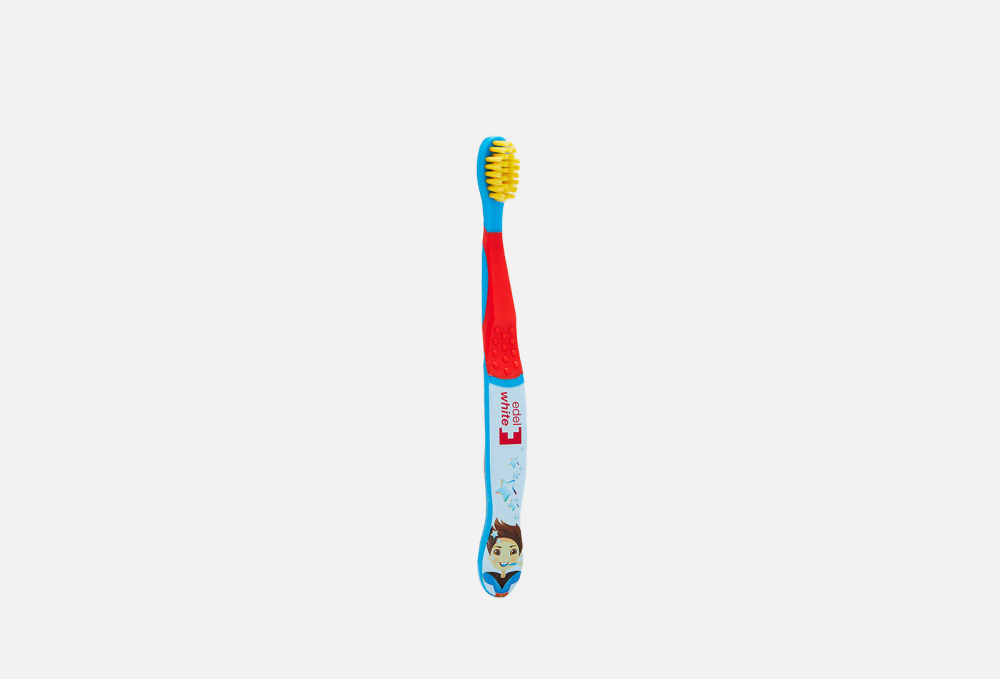 фото Детская зубная щетка-флосс edel+white
