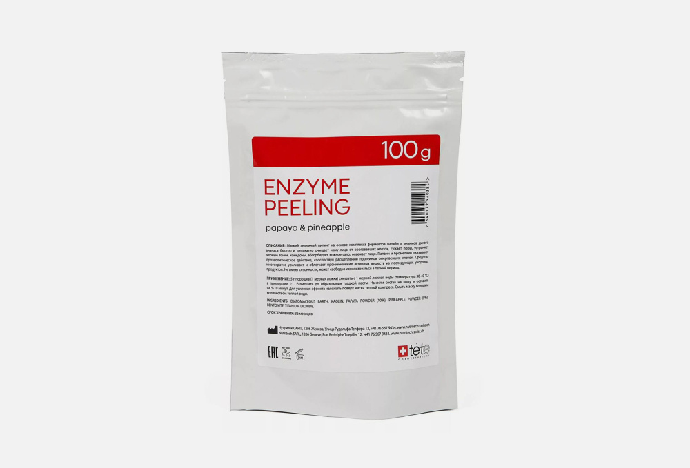 Энзимный пилинг для лица TETE COSMECEUTICAL Enzyme Peeling 100 мл