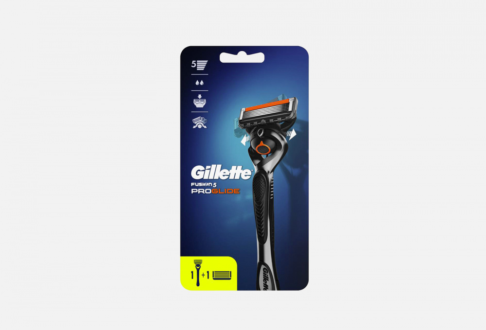 Станок для бритья с 2 сменными кассетами GILLETTE - фото 1