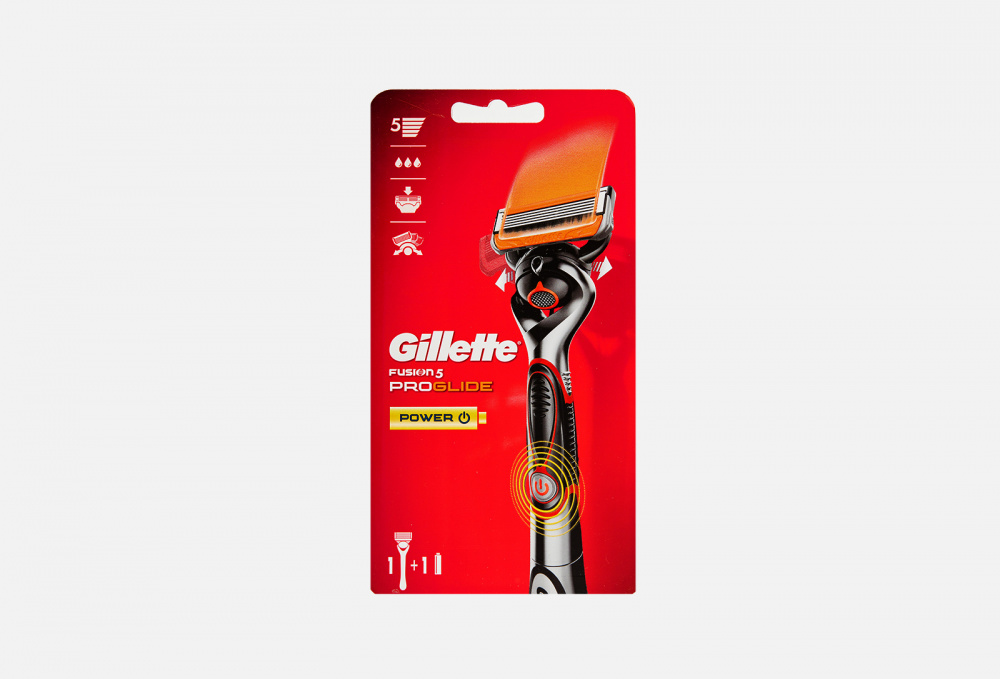 Станок для бритья с 1 сменной кассетой GILLETTE Fusion5 Proglide Power Flexball