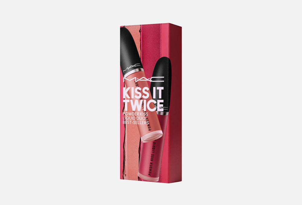 Набор для губ MAC Kiss It Twice Powder Duo: Best-sellers 1 шт