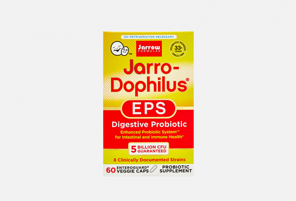 Jarrow formulas jarrow-dophilus eps 60 овощных капсул