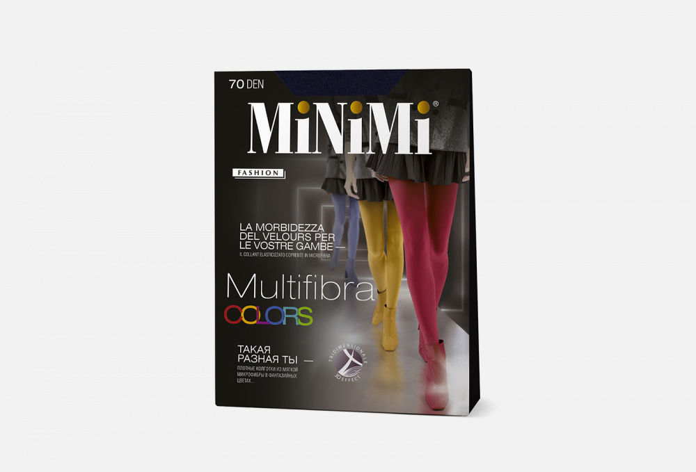 Колготки 70 den MINIMI Multifibra Colors Jeans 5 размер
