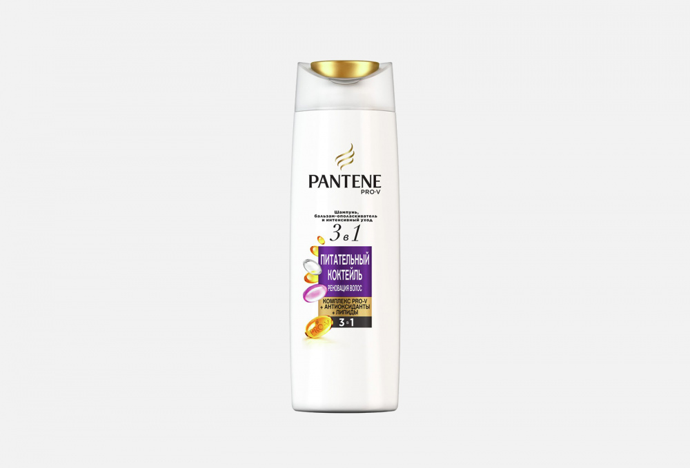 фото Шампунь для волос 3в1 pantene