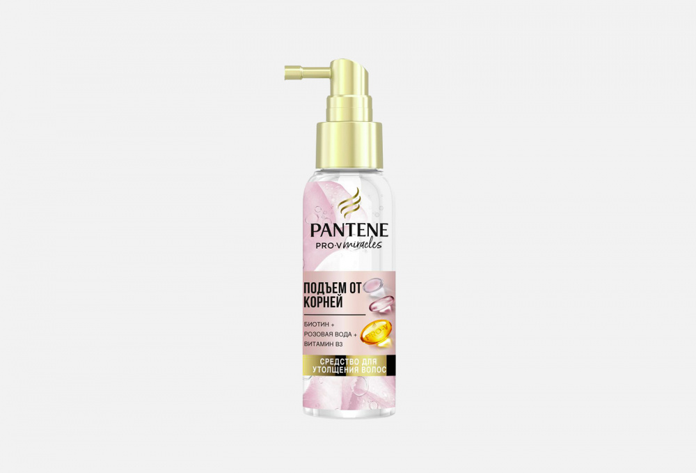 Средство для утолщения волос PANTENE Pantene Pro-v Miracles Grow Thick Rose Water Root Awakener 100 мл