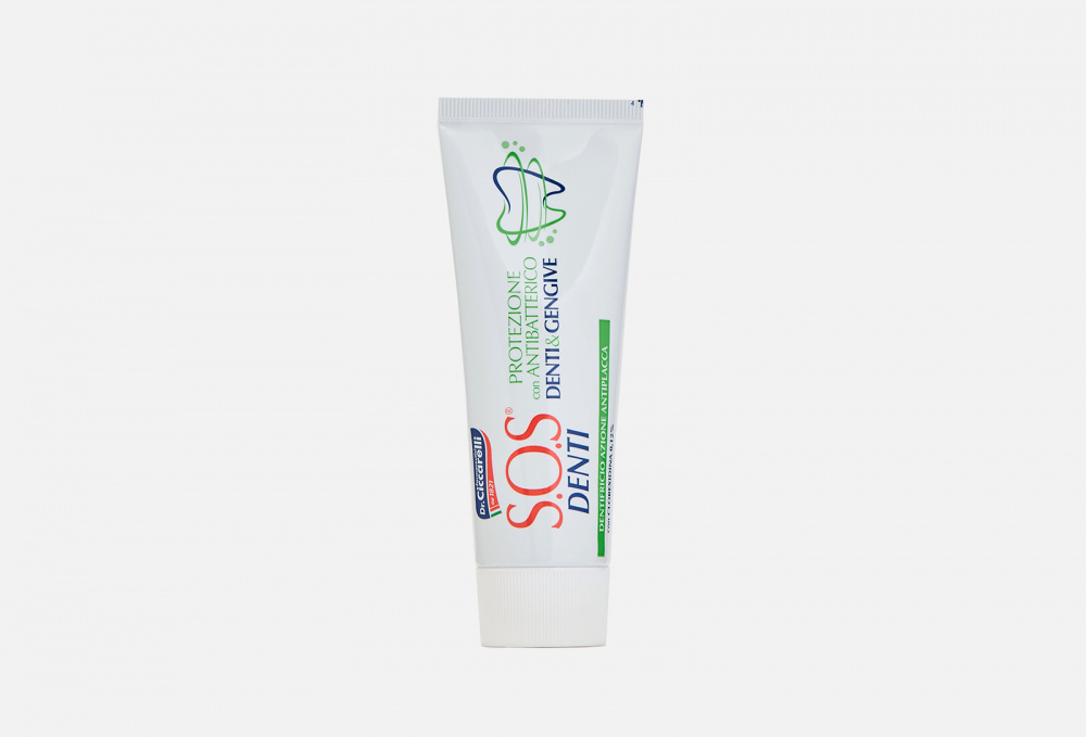Зубная паста S.O.S. DENTI Teeth And Gums Protection With Antibacterial 75 мл