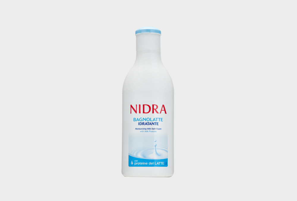 Пена-молочко для ванны с молочными протеинами увлажняющая NIDRA Milk Bath Foam With Milk Proteins 750 мл