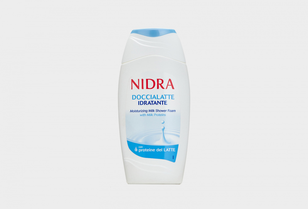 Пена-молочко для душа с молочными протеинами увлажняющая NIDRA Milk Shower Foam With Milk Proteins 250 мл