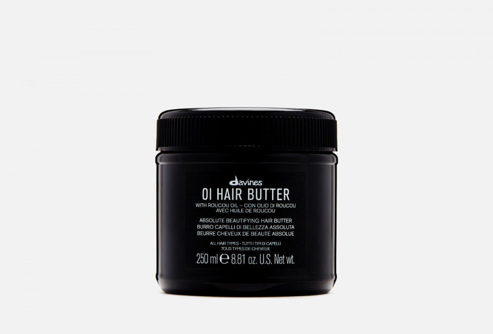 Питательное масло-баттер для абсолютной красоты волос DAVINES Oi Hair Butter 250 мл